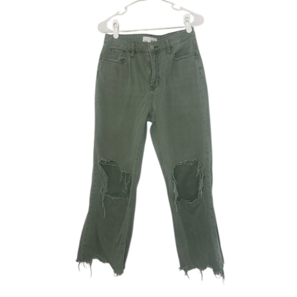Vervet Green Denim Jacket